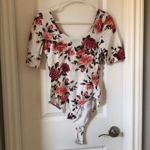 Bodysuit Floral Top